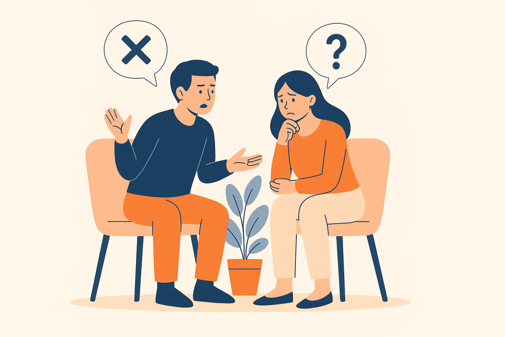۵ خطای رایج ارتباطی زوج‌ها و راه‌های اصلاح آن‌ها